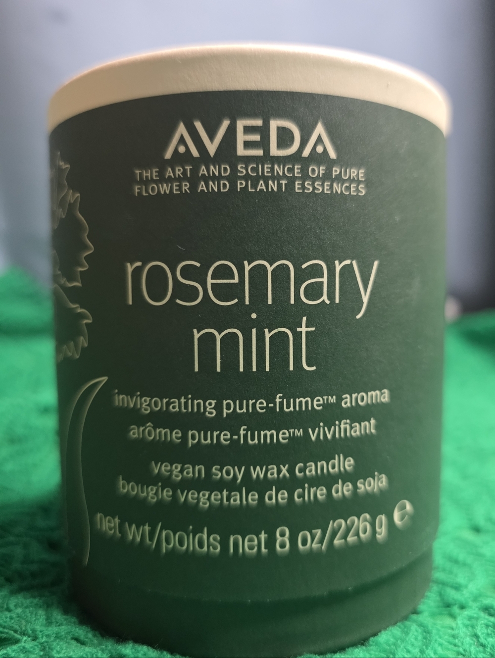 Aveda Rosemary Mint Vegan Soy Wax Candle